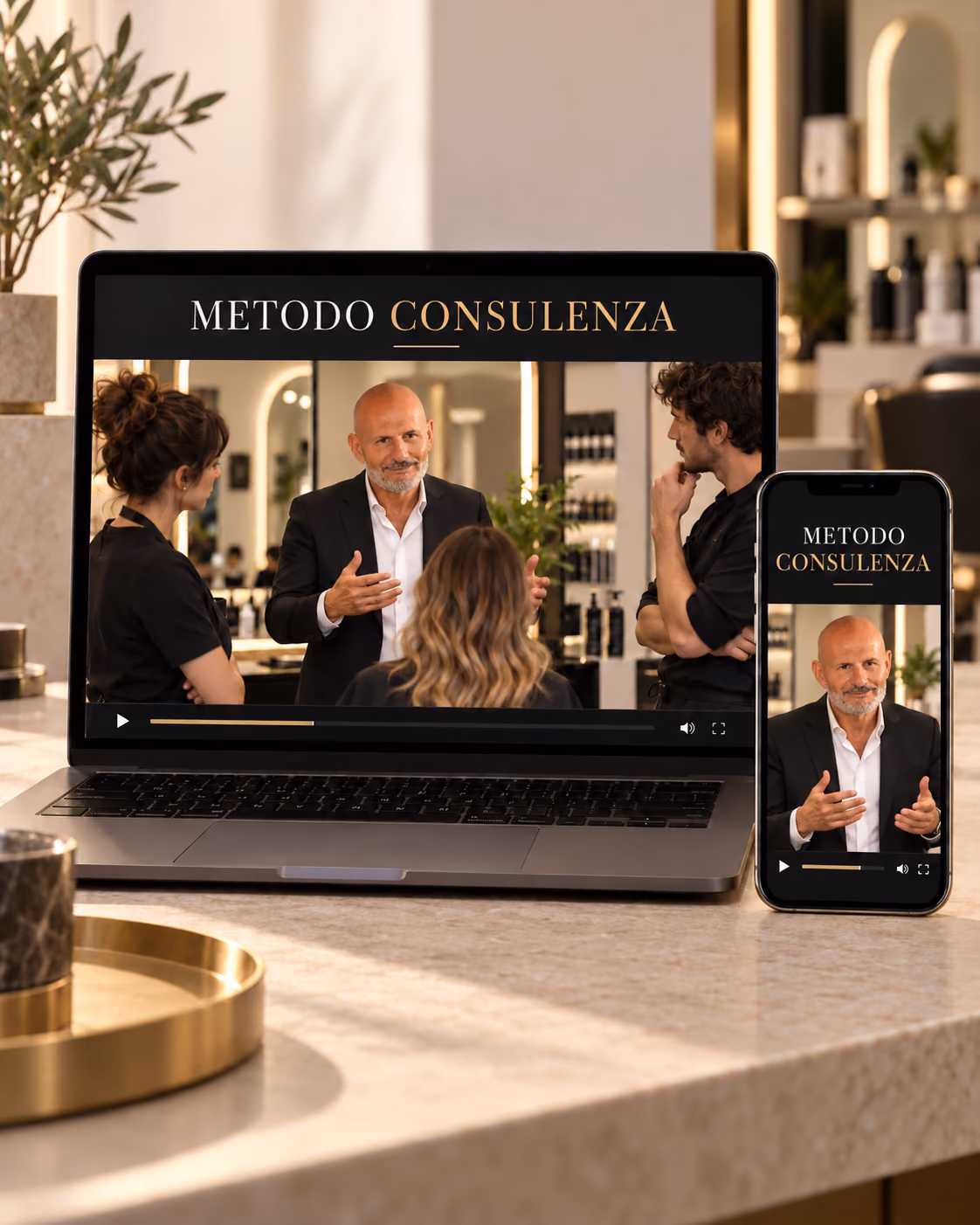 Il videocorso Metodo Consulenza su computer e telefono